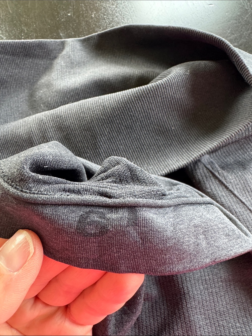 lululemon athletica Black Ruched Capri Leggings - Picture 3 of 6